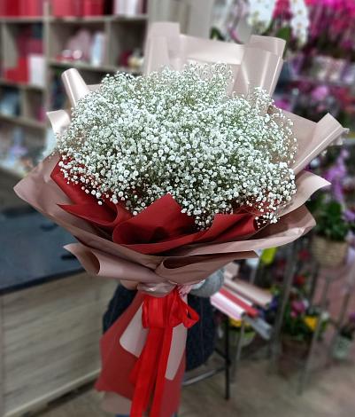 Букет цветов из: Гипсофила в Ленинском