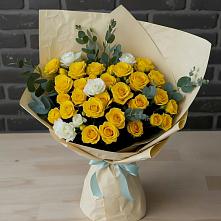 Букет цветов из:  Розы в Ленинском