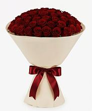 Букет 101 Бордовая роза Блэк Бакарра в Ленинском