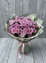 Букет цветов из:  Хризантемы #REPLACE_PRED# Ленинском