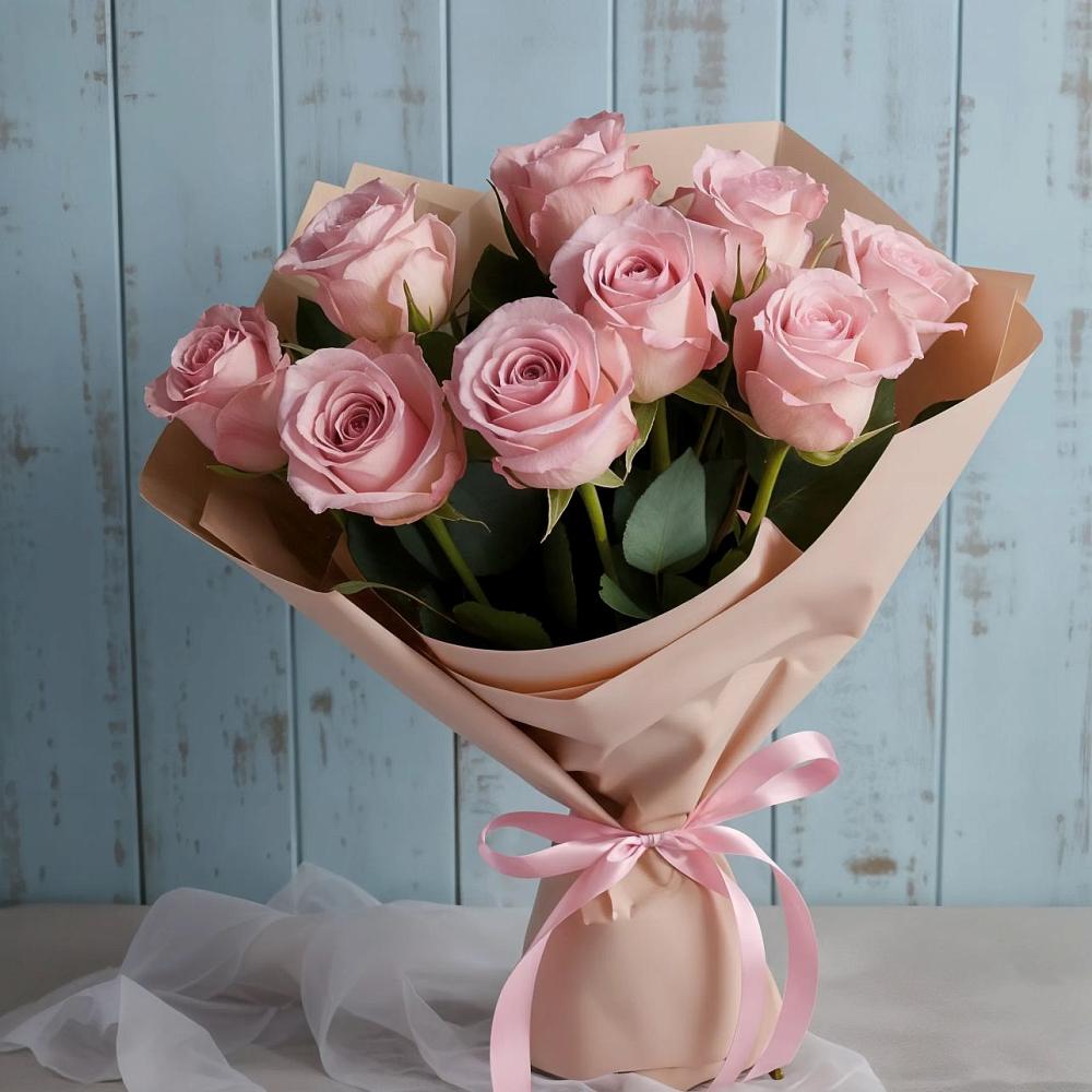 Букет цветов из: Розы в Ленинском