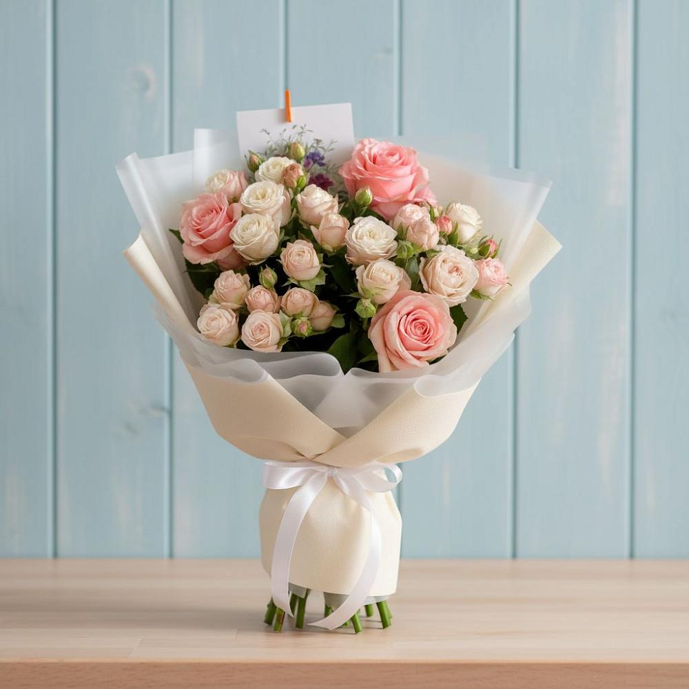 Букет цветов из: Розы в Ленинском