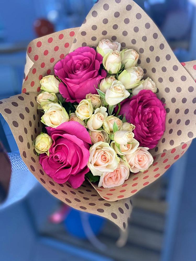 Букет цветов из: Розы в Ленинском