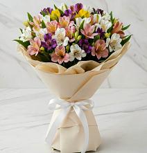 Букет цветов из:  Альстромерии #REPLACE_PRED# Ленинском