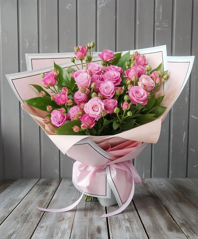 Букет Розовый кустик в Ленинском
