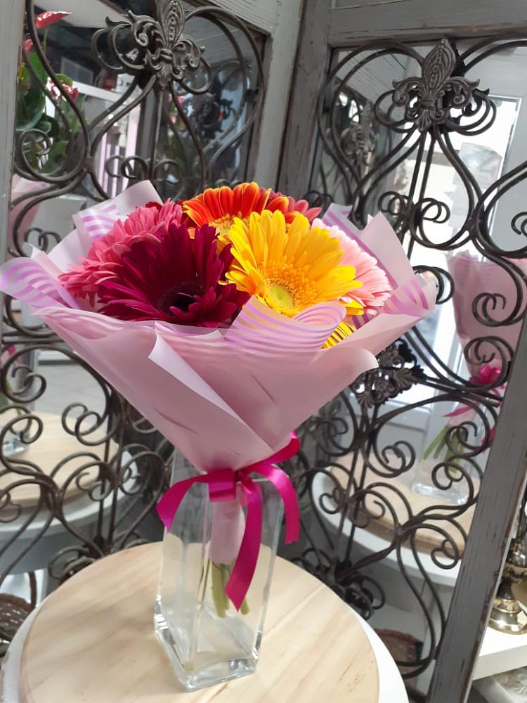 Букет цветов из: Герберы в Ленинском