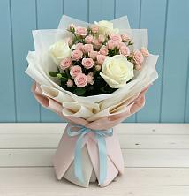 Букет цветов из:  Розы в Ленинском