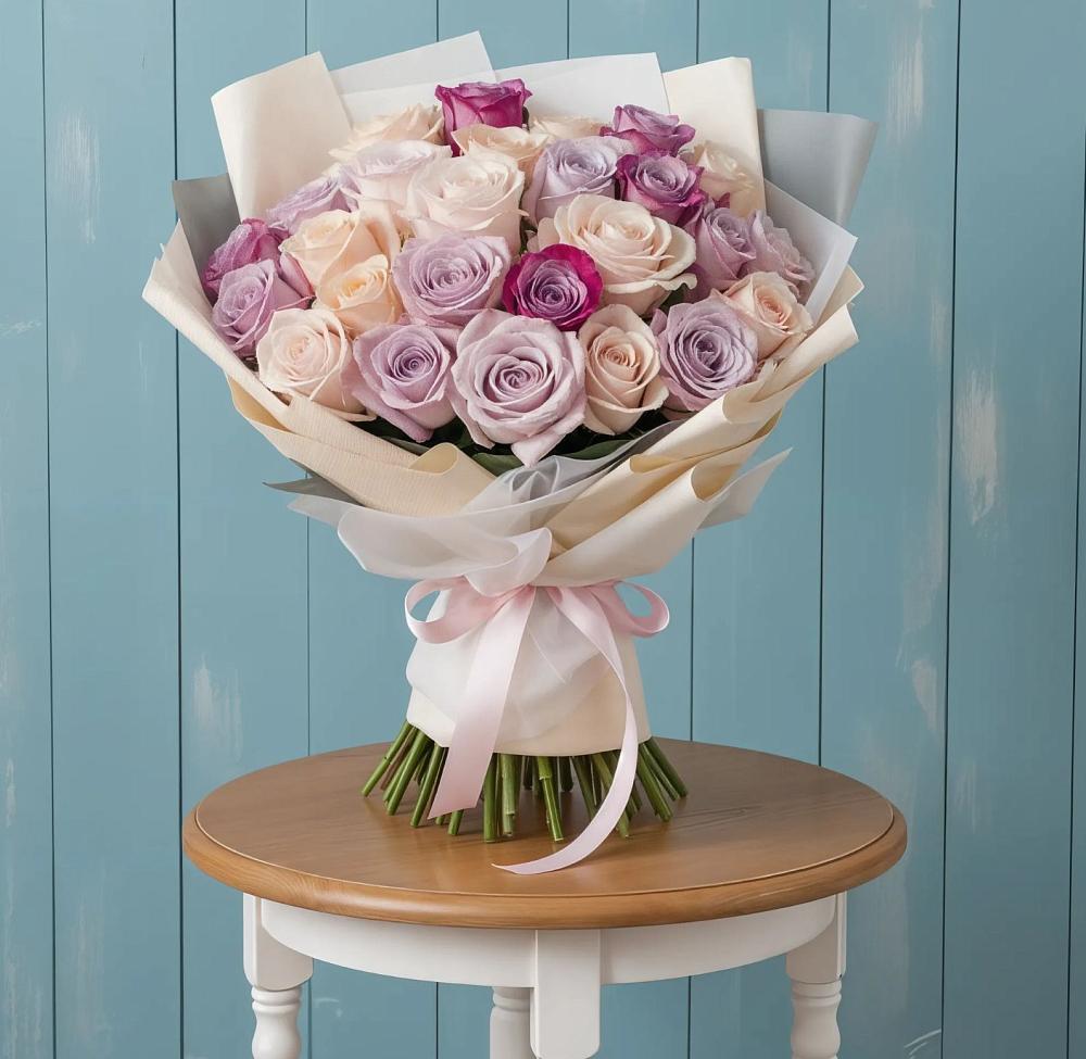 Букет цветов из: Розы в Ленинском