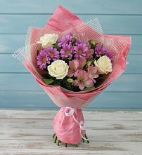 Букет цветов из:  Герберы в Ленинском