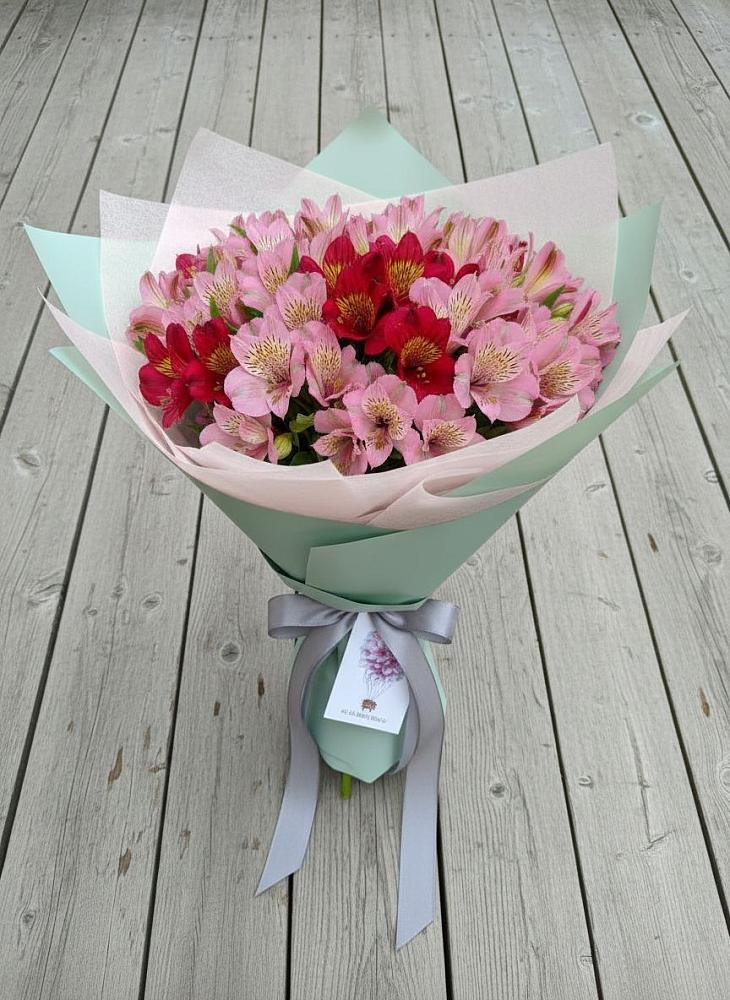 Букет цветов из: Альстромерии в Ленинском
