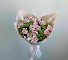 Букет цветов из:  Розы и Хризантемы #REPLACE_PRED# Ленинском
