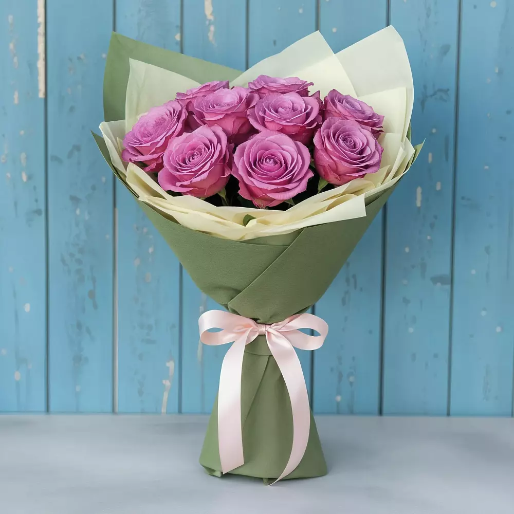 Букет Розы Фёрст Леди в Ленинском