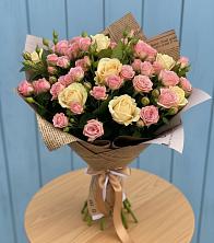 Букет цветов из:  Розы в Ленинском