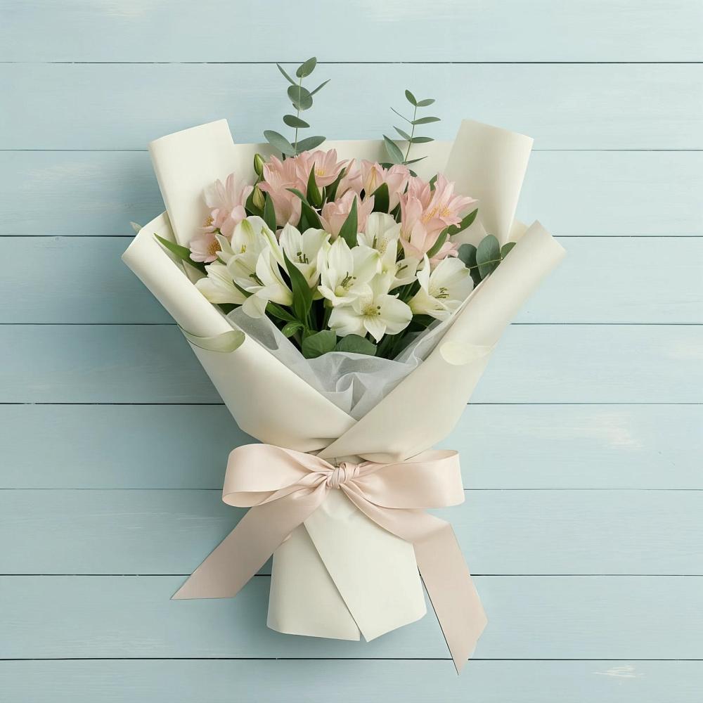 Букет цветов из: Альстромерии в Ленинском