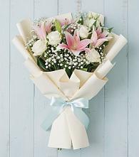 Букет цветов из:  Лилии в Ленинском