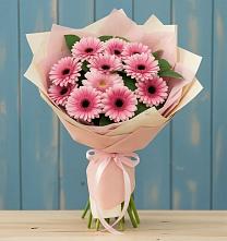 Букет цветов из:  Герберы в Ленинском