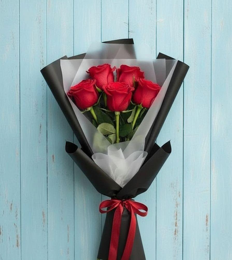 Букет цветов из: Розы в Ленинском