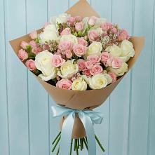 Букет цветов из:  Розы #REPLACE_PRED# Ленинском
