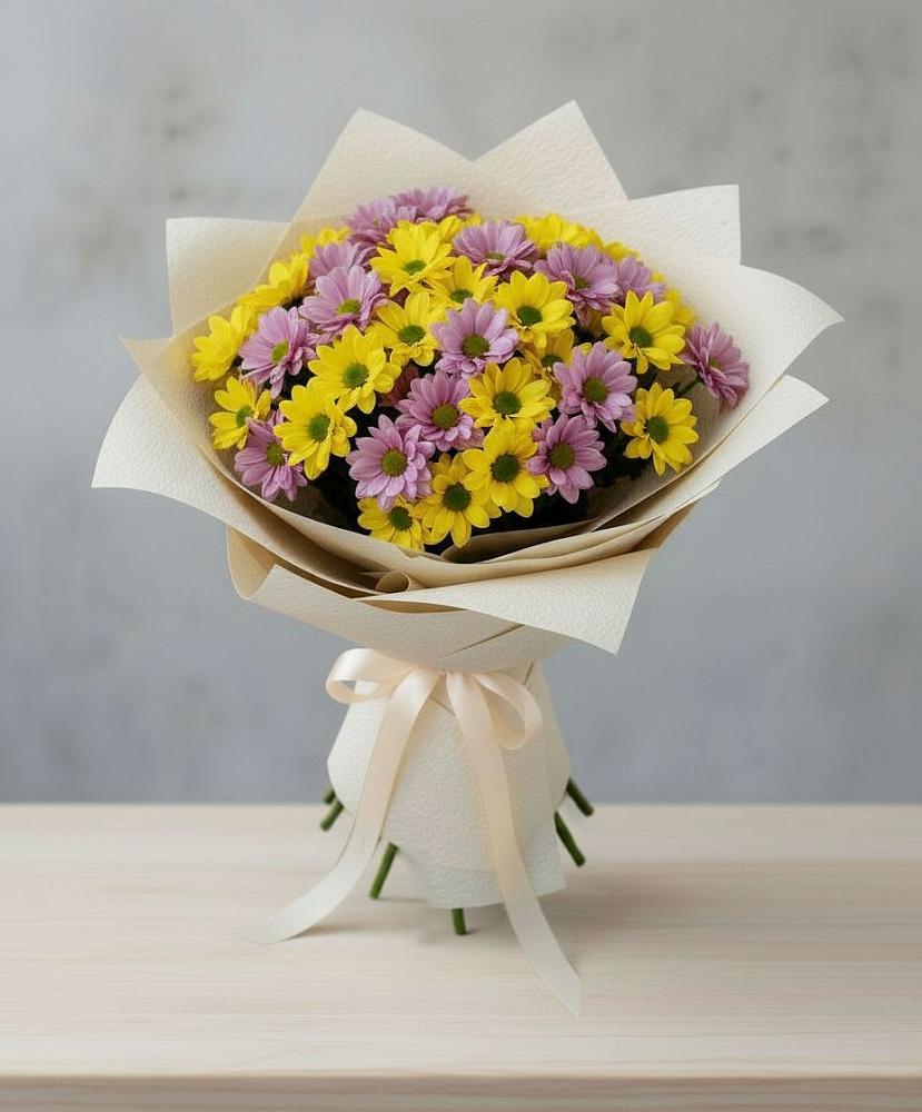 Букет цветов из: Хризантемы в Ленинском